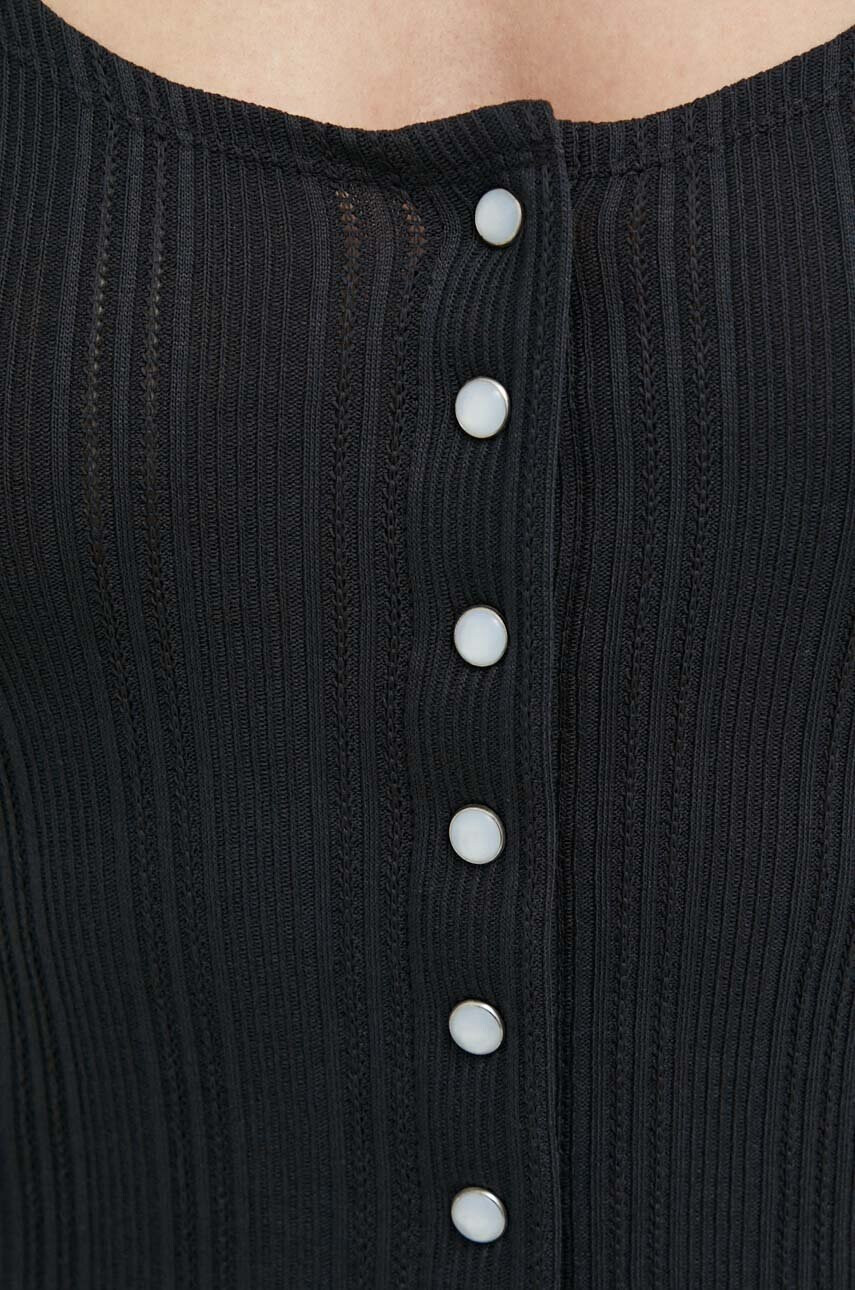 Levi's Блуза в черно с изчистен дизайн - Pepit.bg