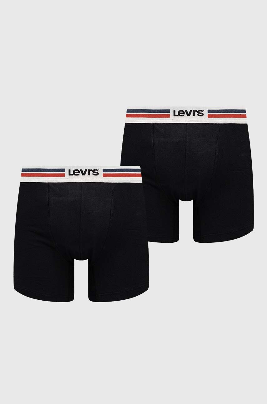 Levi's Боксерки (2 броя) в черно - Pepit.bg