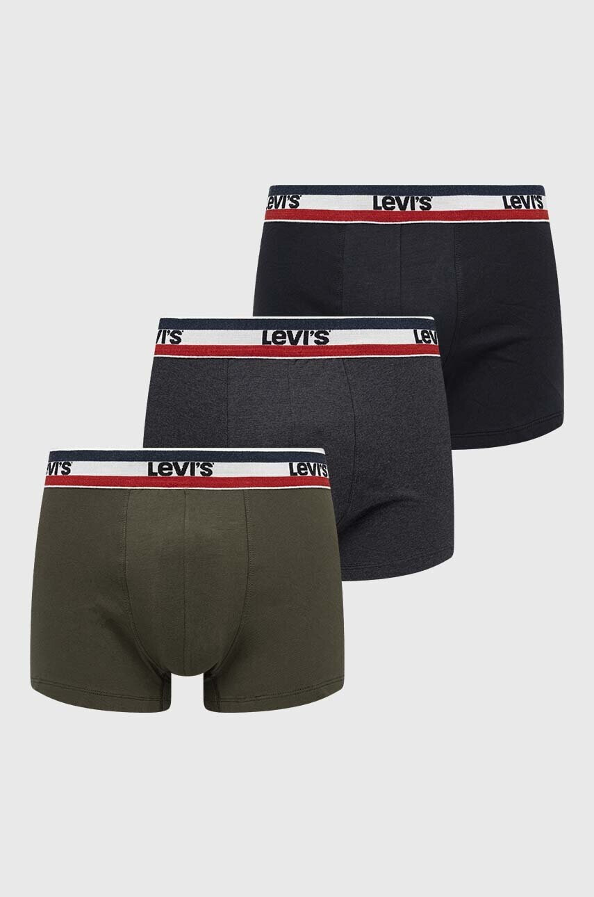 Levi's Боксерки (3 броя) в зелено - Pepit.bg