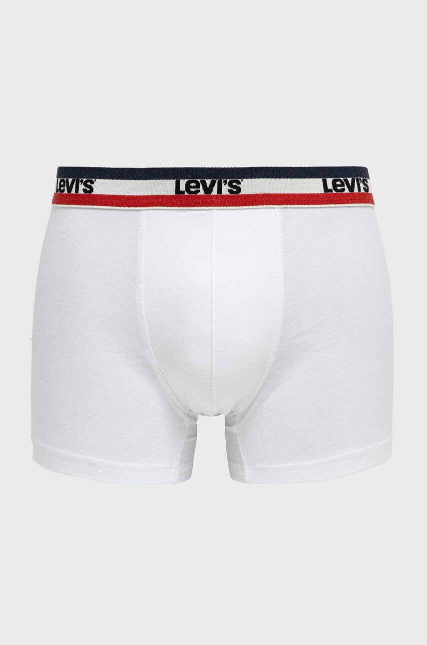 Levi's Боксерки мъжки в бяло - Pepit.bg