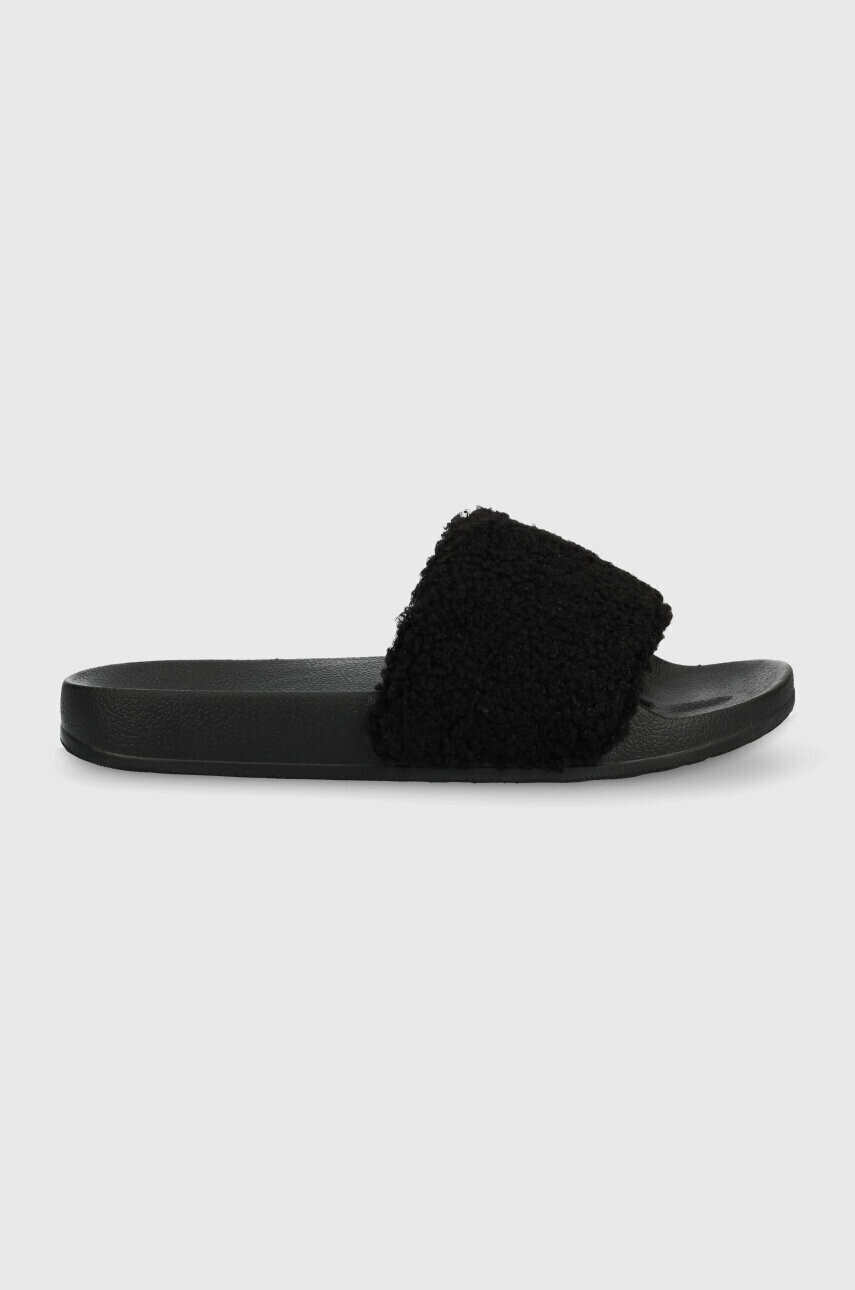 Levi's Чехли June Sherpa S в черно D7518.0002 - Pepit.bg