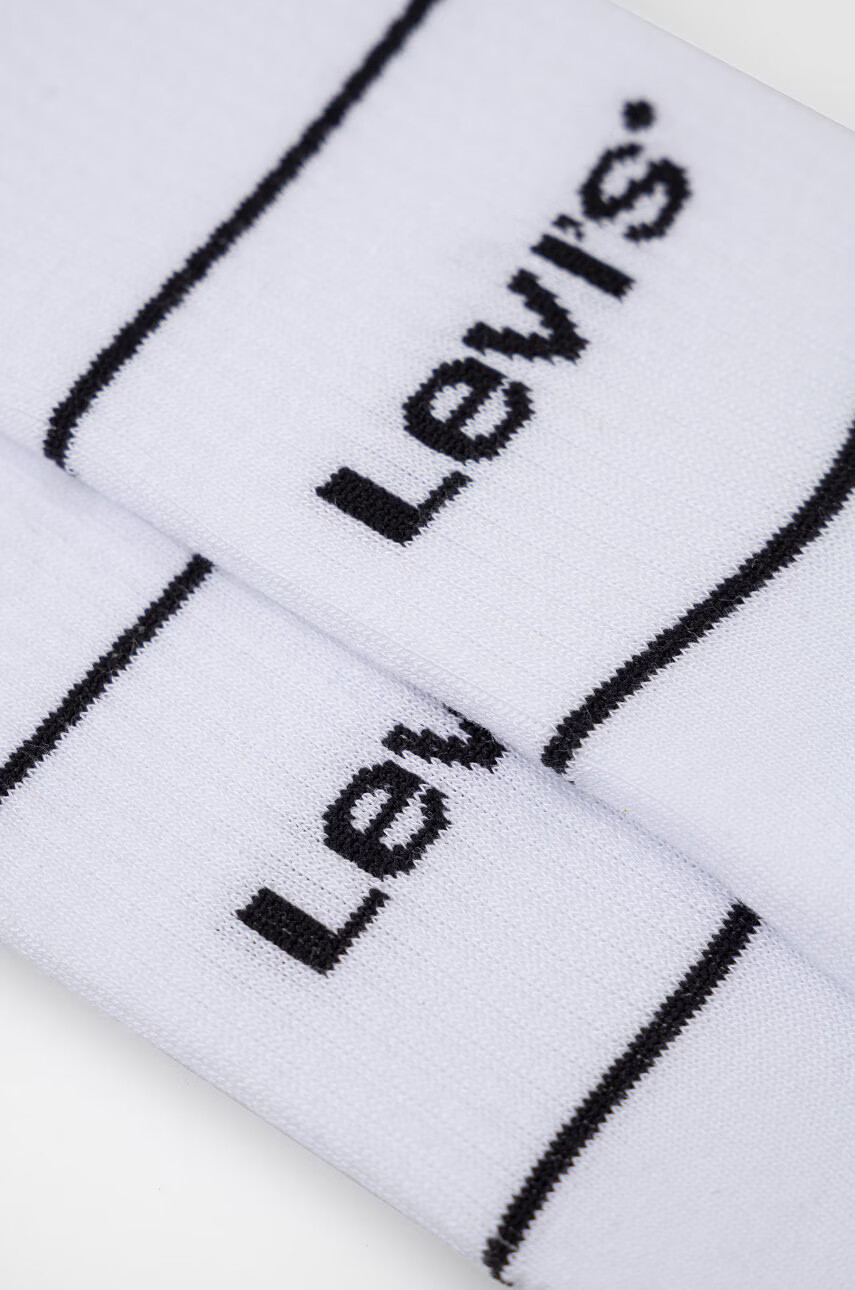 Levi's Чорапи в бяло - Pepit.bg