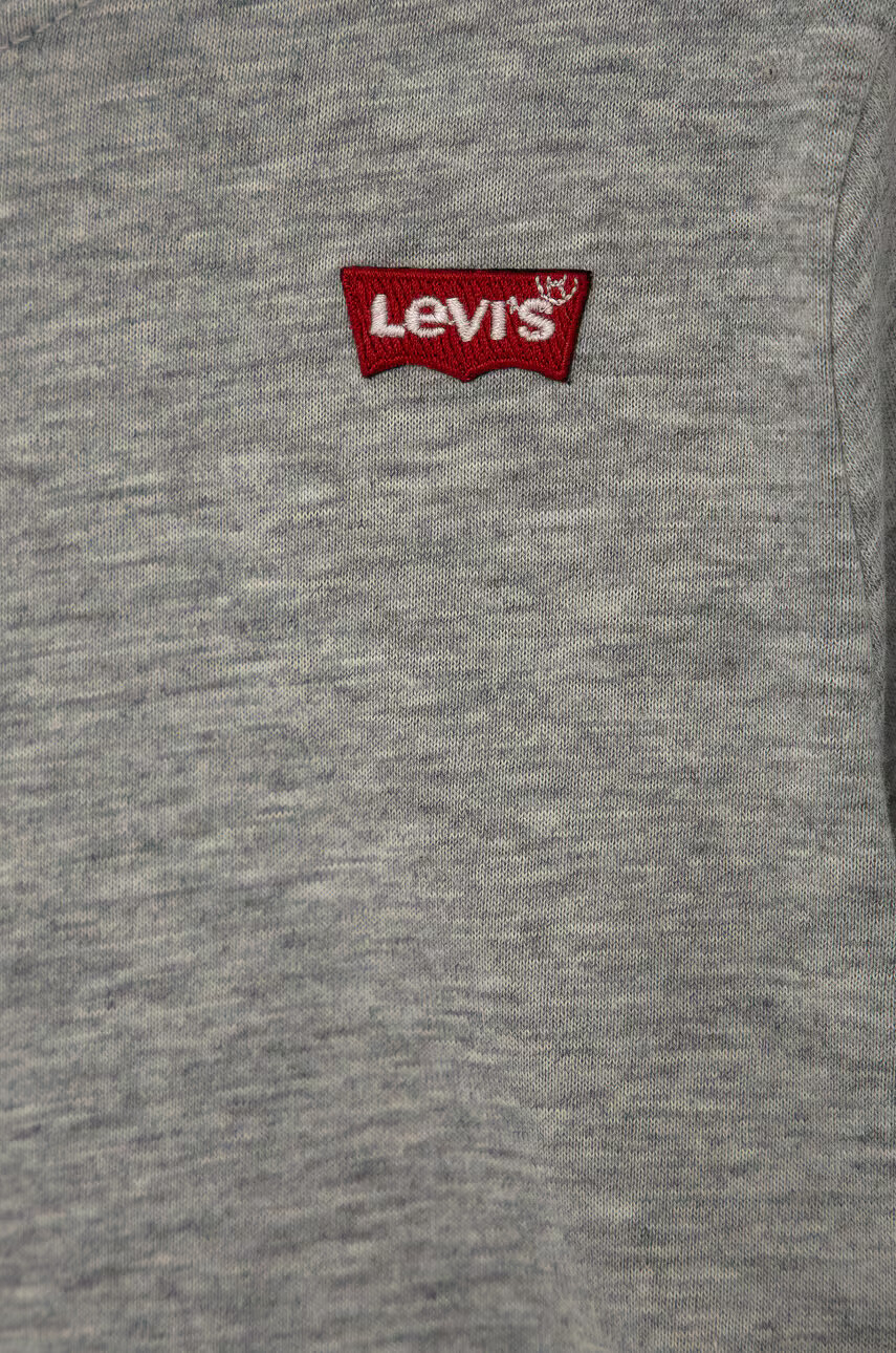 Levi's Детска блуза с дълги ръкави в сиво с изчистен дизайн - Pepit.bg