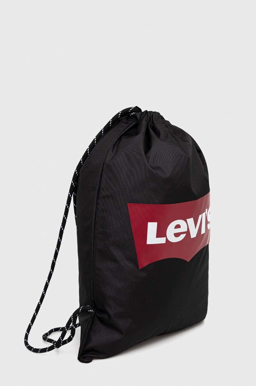 Levi's Детска раница в черно с принт - Pepit.bg