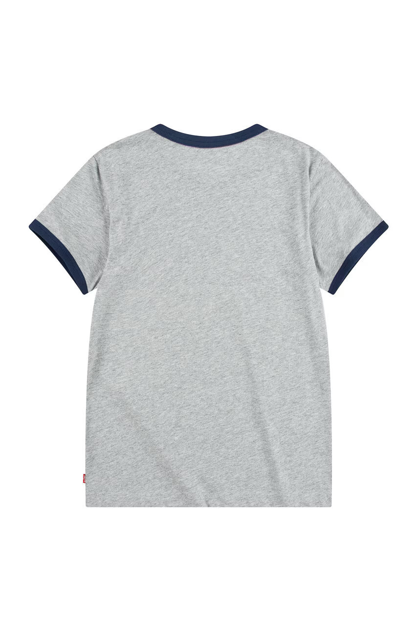 Levi's Детска тениска в сиво с принт - Pepit.bg
