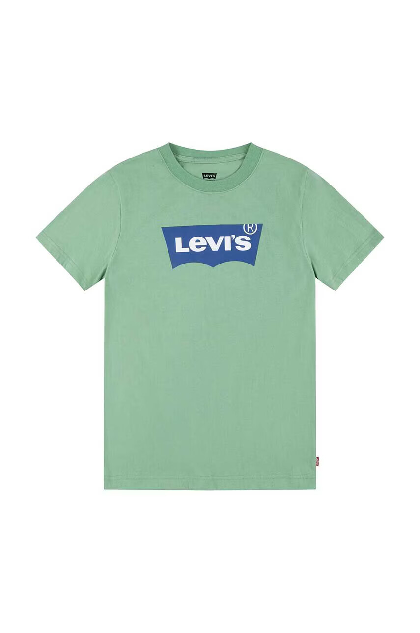 Levi's Детска тениска в синьо с принт - Pepit.bg