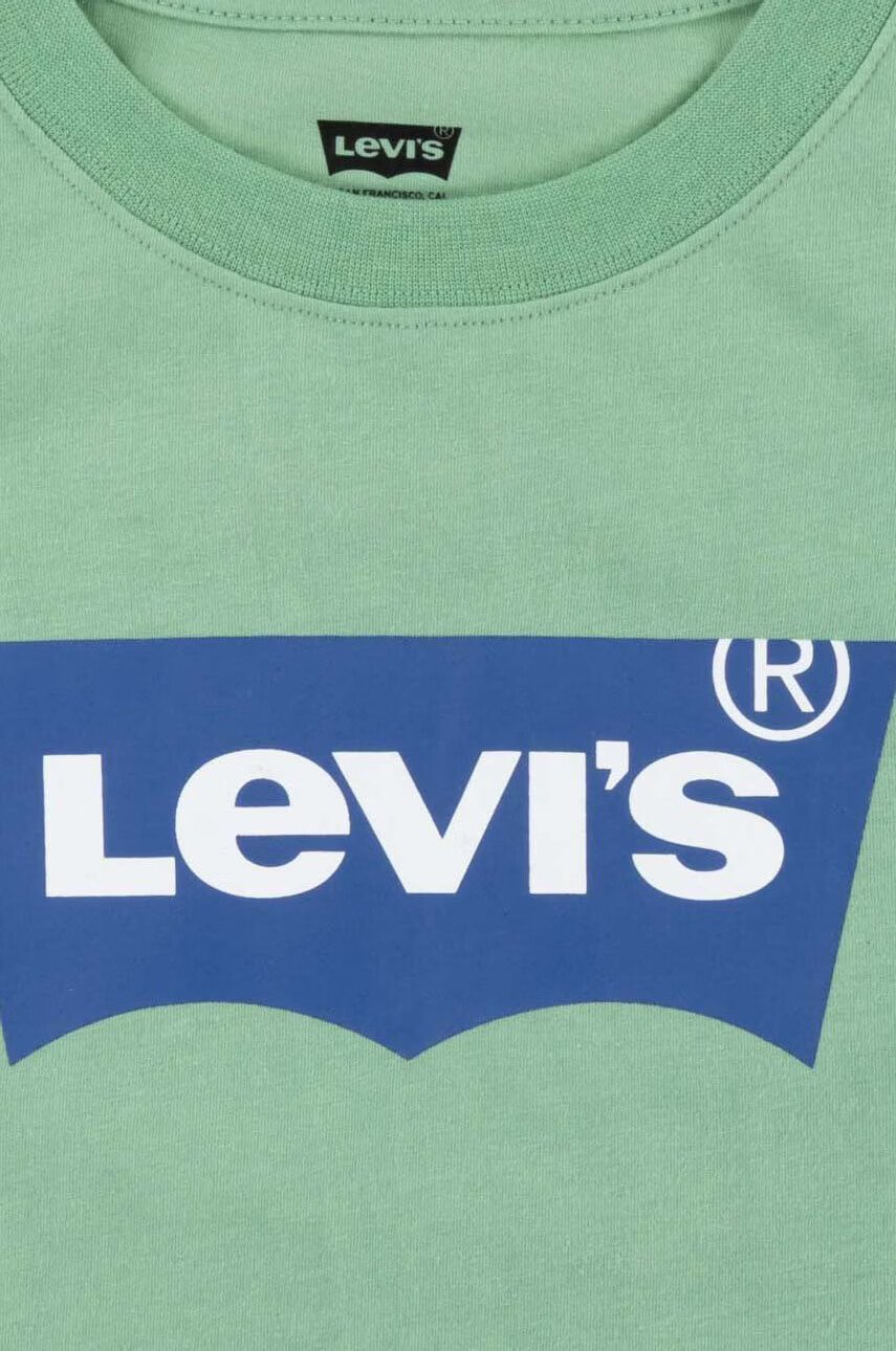 Levi's Детска тениска в синьо с принт - Pepit.bg