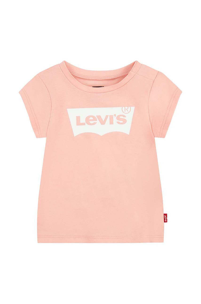 Levi's Детска тениска в зелено с принт - Pepit.bg