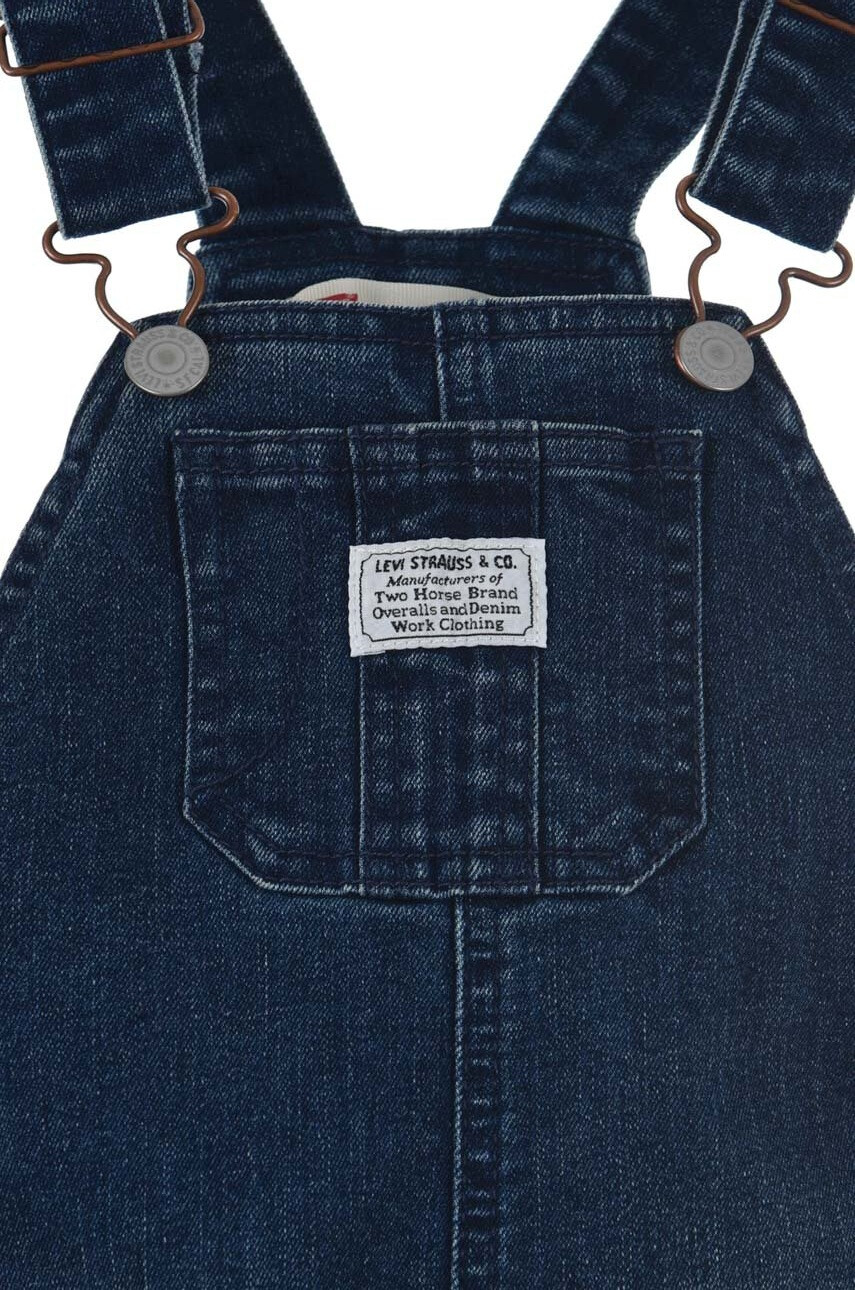 Levi's Детски дънков гащеризон в тъмносиньо - Pepit.bg