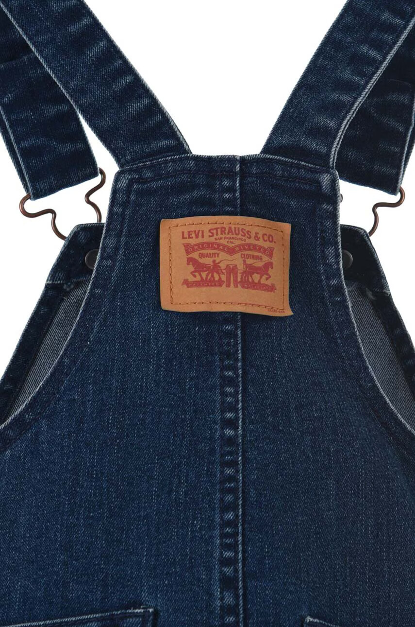 Levi's Детски дънков гащеризон в тъмносиньо - Pepit.bg