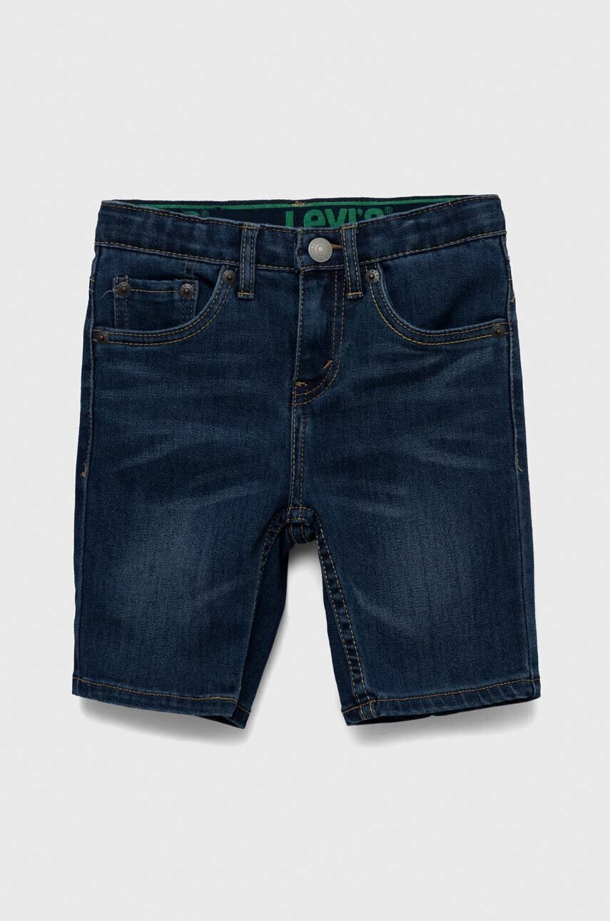 Levi's Детски дънков къс панталон в тъмносиньо - Pepit.bg