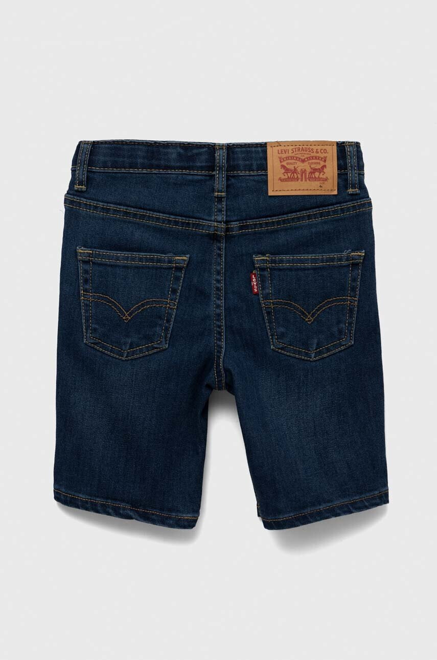 Levi's Детски дънков къс панталон в тъмносиньо - Pepit.bg