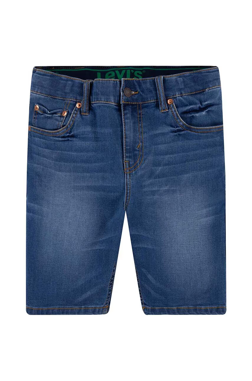 Levi's Детски дънков къс панталон в синьо - Pepit.bg