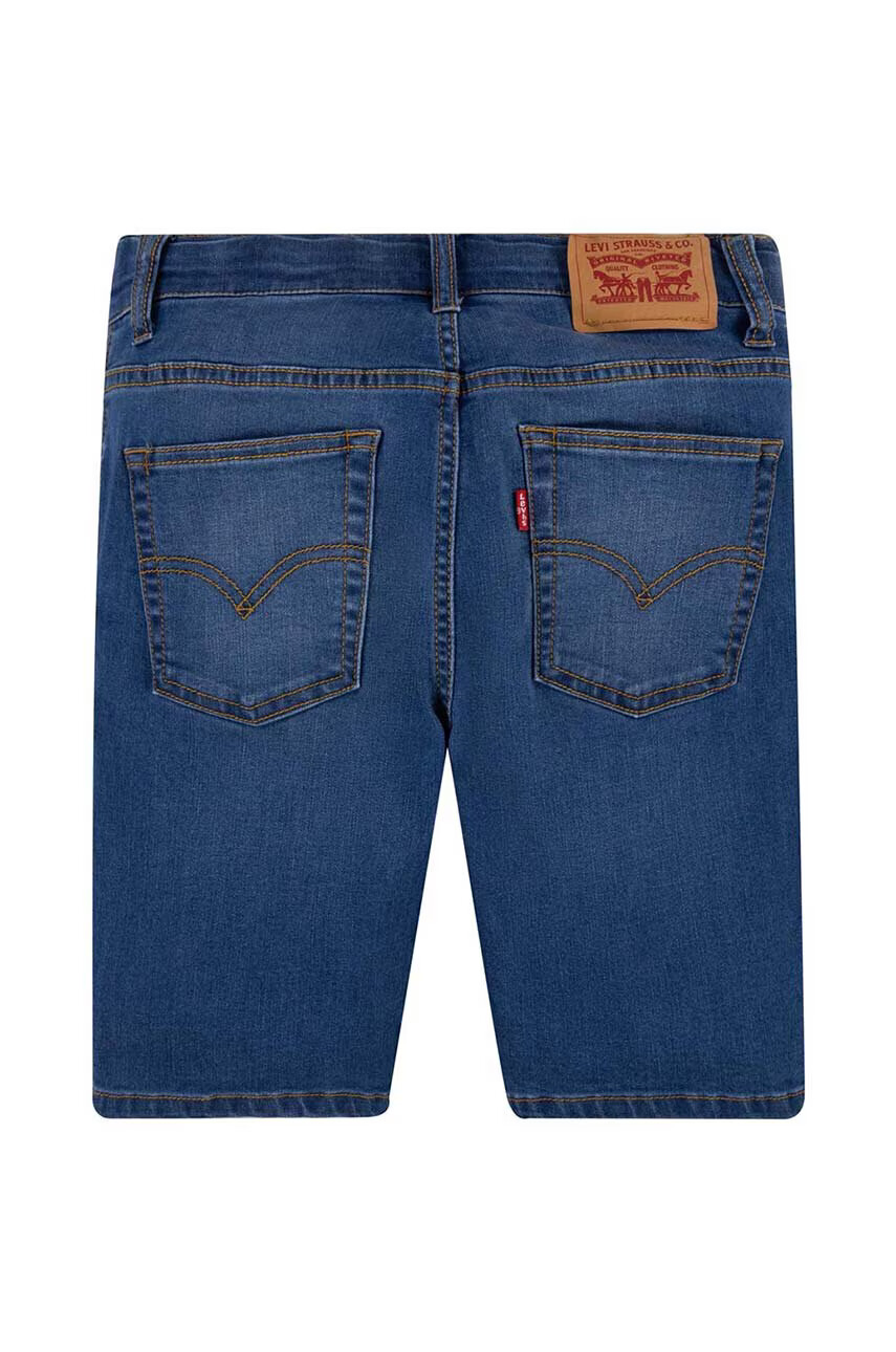 Levi's Детски дънков къс панталон в синьо - Pepit.bg