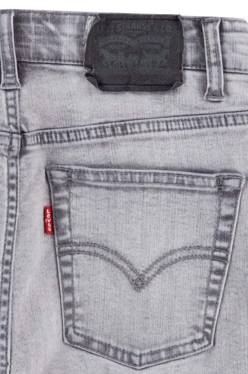 Levi's Детски дънков къс панталон в сиво - Pepit.bg