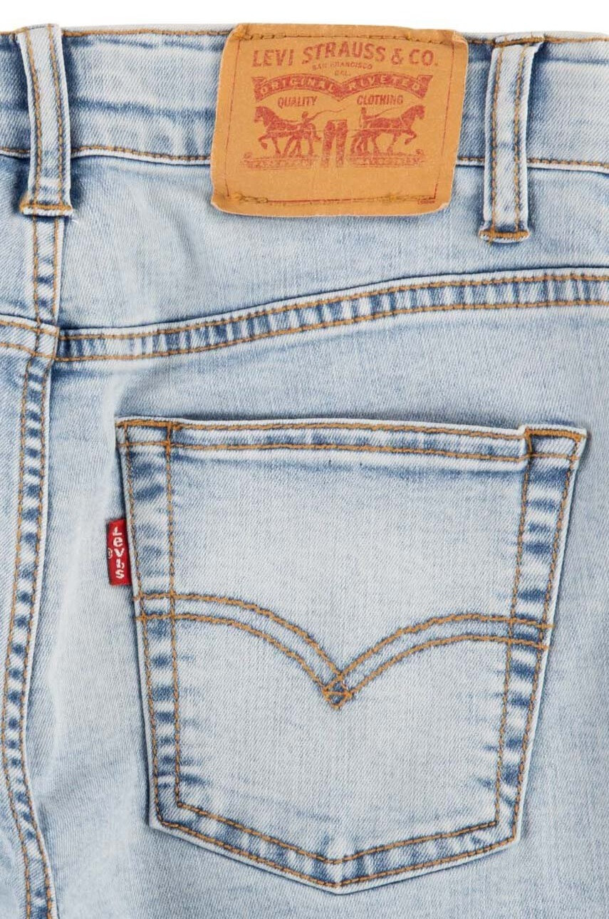 Levi's Детски дънков къс панталон - Pepit.bg