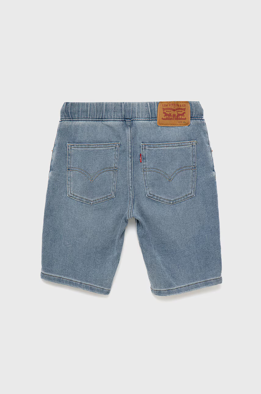 Levi's Детски дънков къс панталон - Pepit.bg