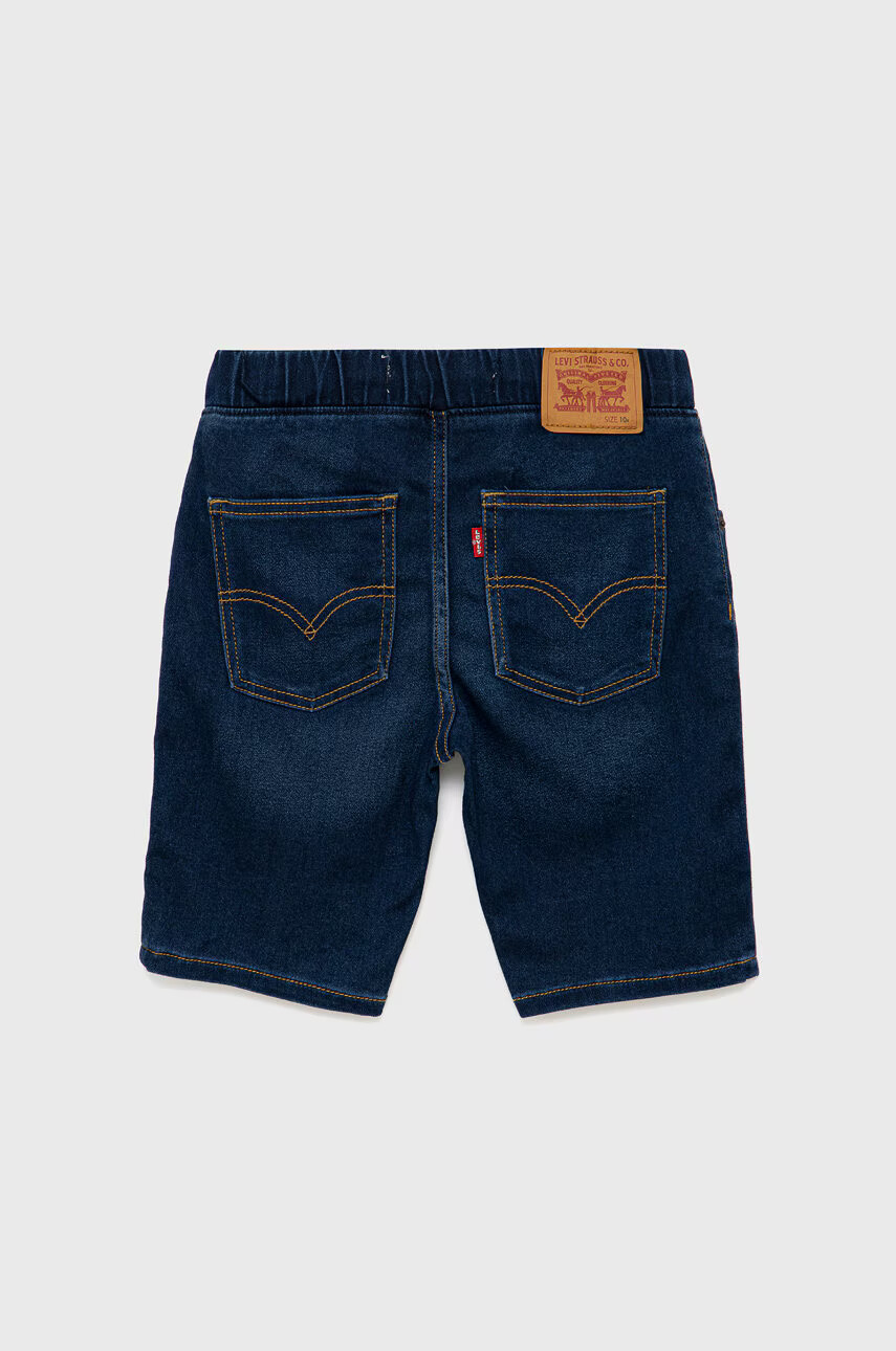 Levi's Детски дънков къс панталон - Pepit.bg