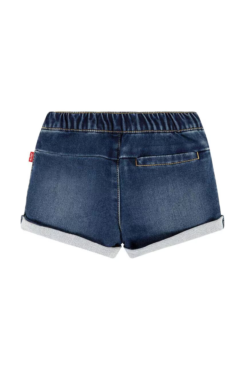 Levi's Детски къси панталони в тъмносиньо с изчистен дизайн - Pepit.bg