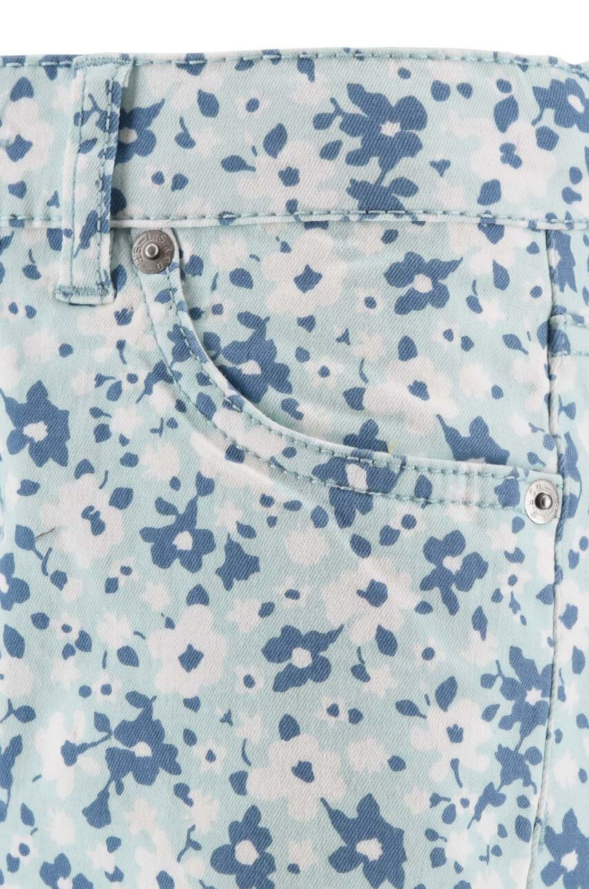 Levi's Детски къси панталони в синьо с десен - Pepit.bg