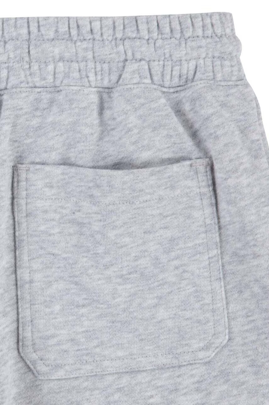Levi's Детски къси панталони в сиво с изчистен дизайн - Pepit.bg