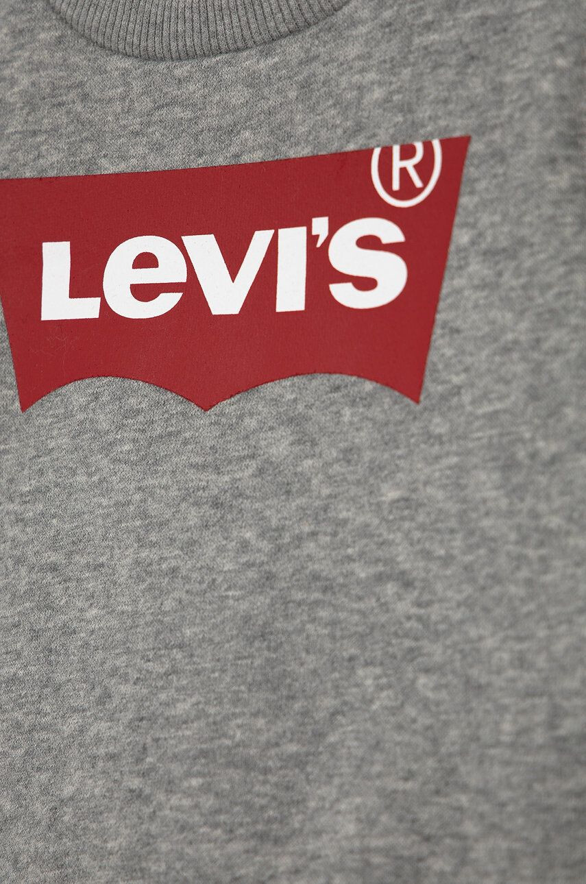 Levi's Детски суичър в сиво с принт - Pepit.bg