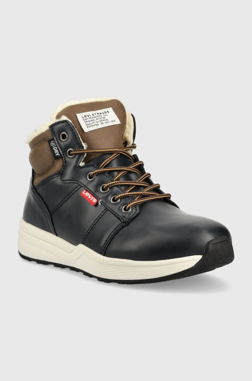 Levi's Детски зимни обувки в тъмносиньо - Pepit.bg