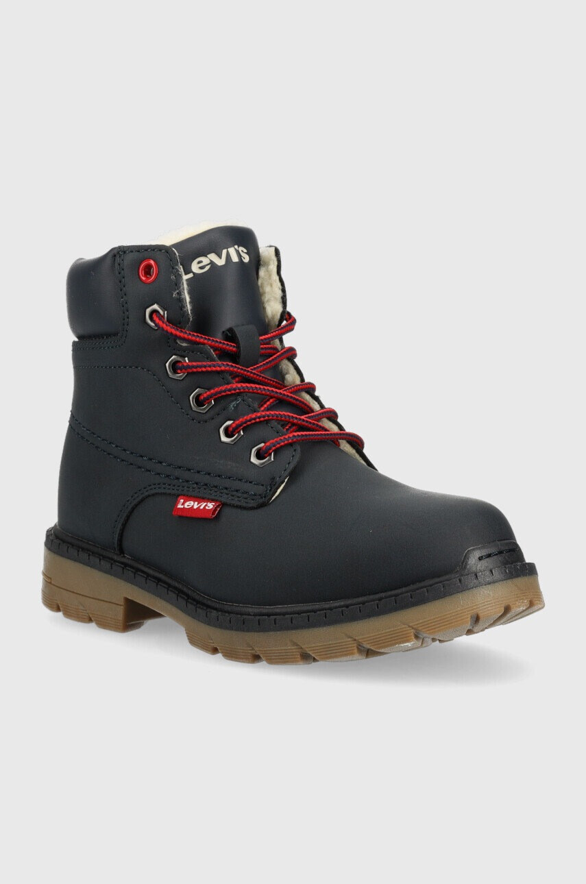 Levi's Детски зимни обувки в тъмносиньо - Pepit.bg
