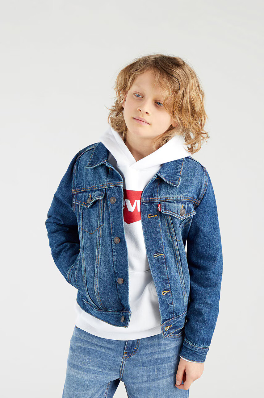 Levi's Детско дънково яке - Pepit.bg