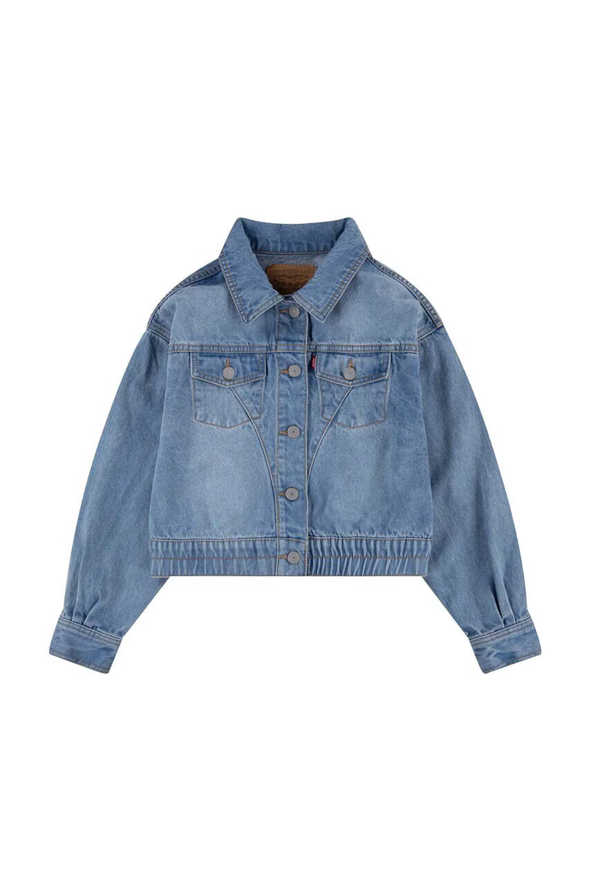 Levi's Детско дънково яке в синьо - Pepit.bg