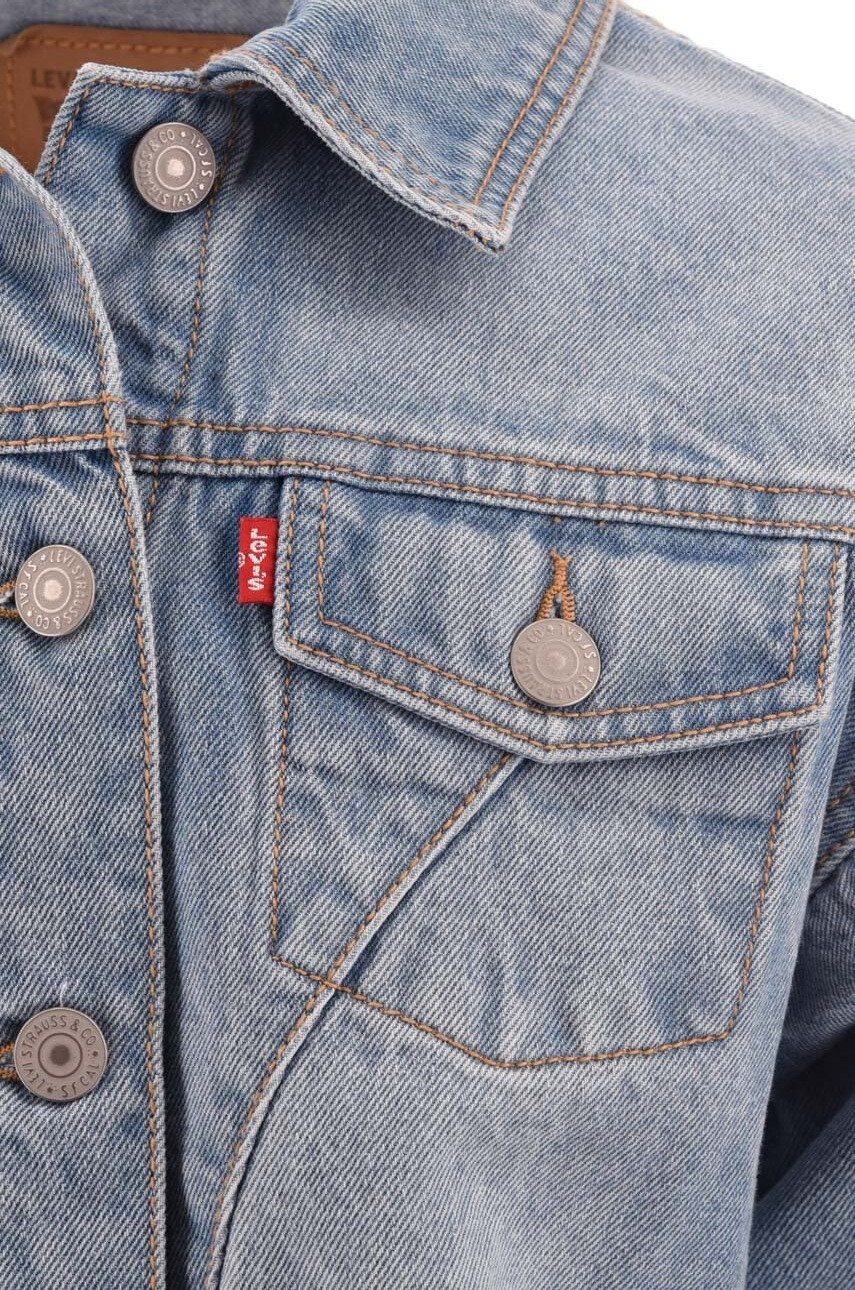 Levi's Детско дънково яке в синьо - Pepit.bg