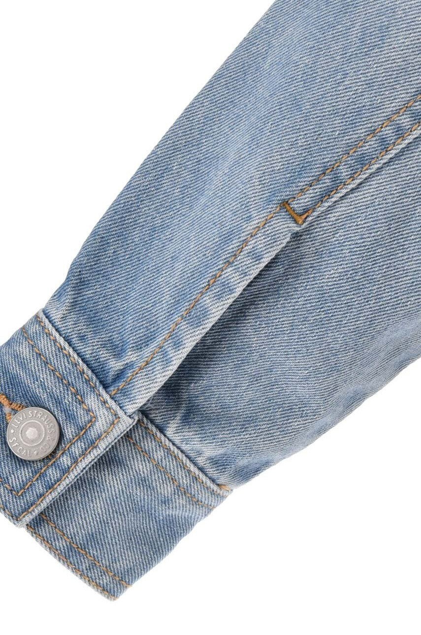 Levi's Детско дънково яке в синьо - Pepit.bg