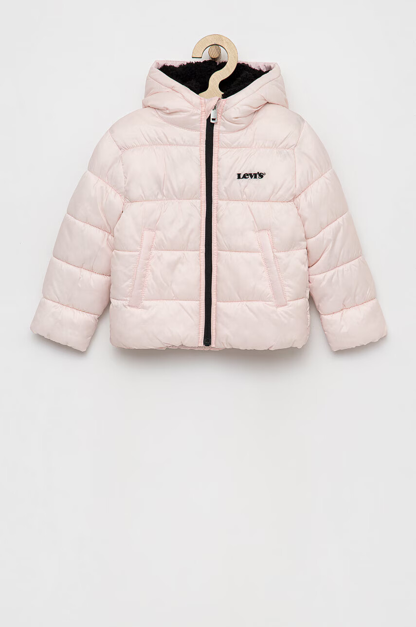 Levi's Детско яке в розово - Pepit.bg
