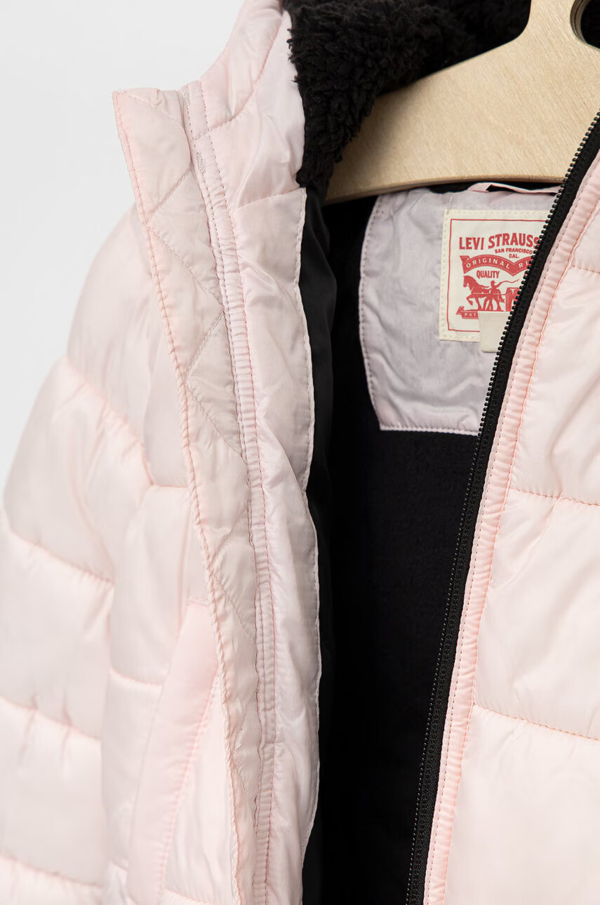 Levi's Детско яке в розово - Pepit.bg