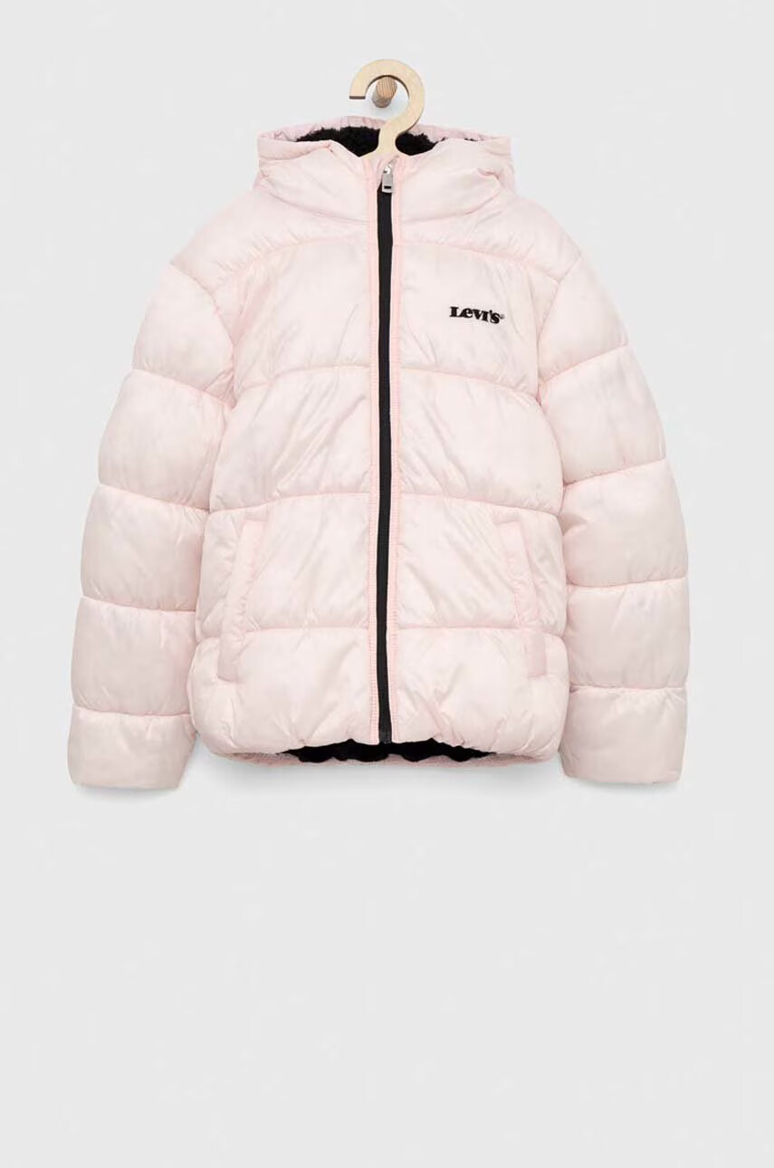 Levi's Детско яке в розово - Pepit.bg