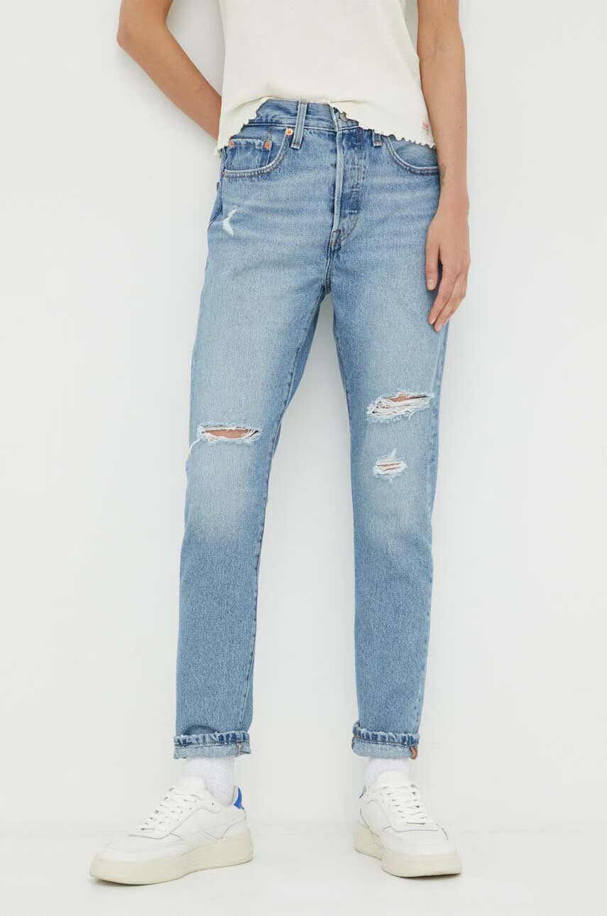 Levi's Дънки 501 SKINNY в синьо - Pepit.bg