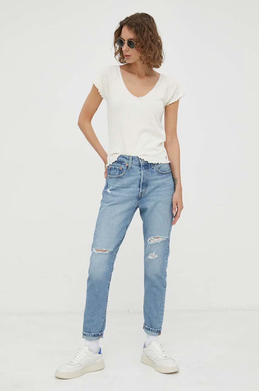 Levi's Дънки 501 SKINNY в синьо - Pepit.bg