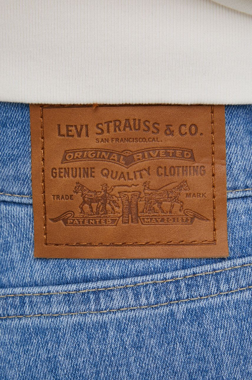 Levi's Дънки Mile дамски с висока талия - Pepit.bg