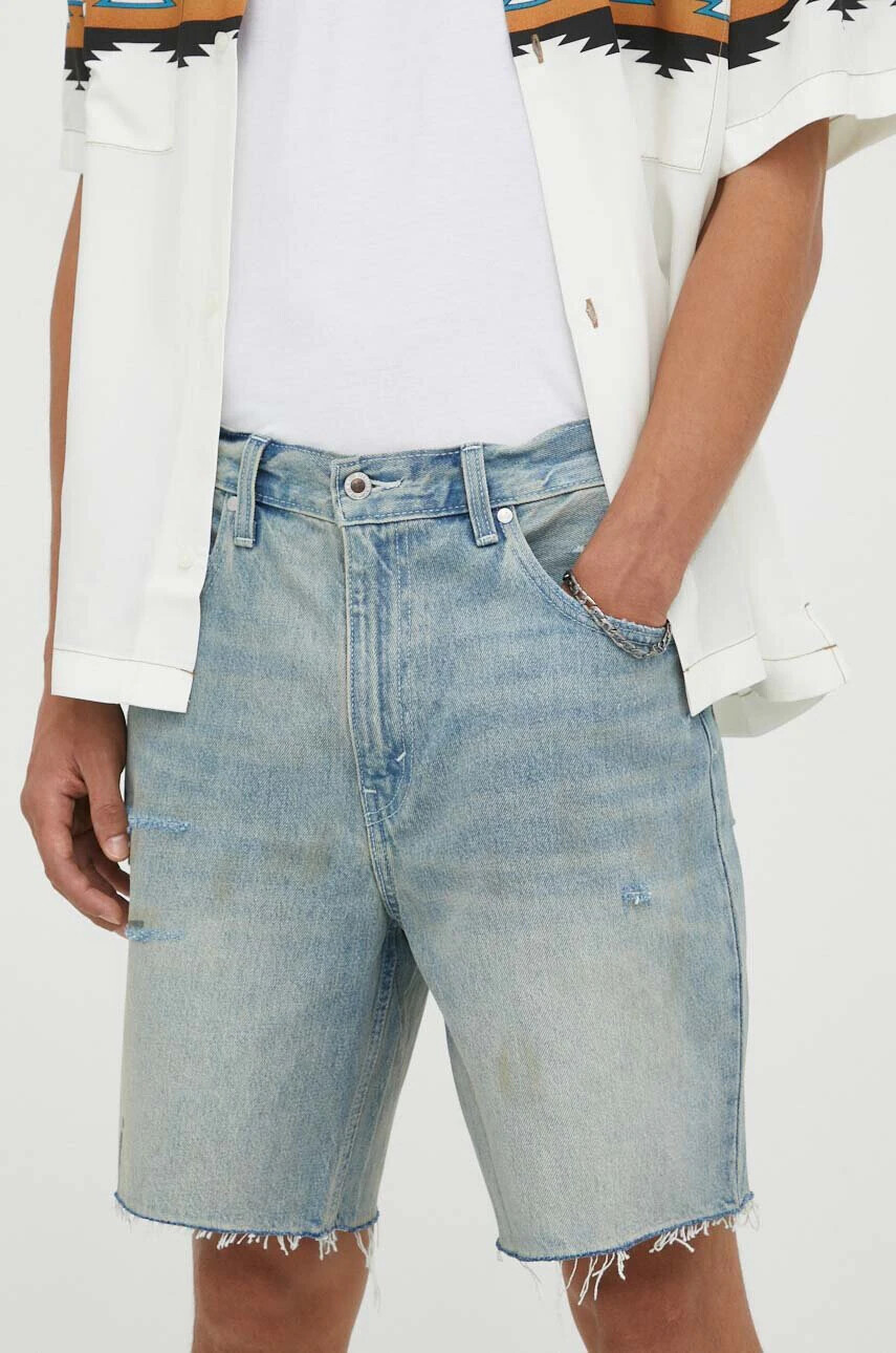 Levi's Дънков къс панталон SILVERTAB LOOSE SHORT в синьо - Pepit.bg