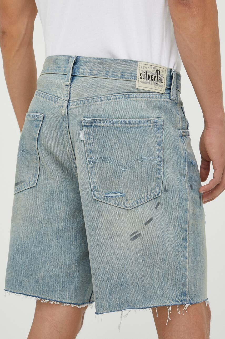 Levi's Дънков къс панталон SILVERTAB LOOSE SHORT в синьо - Pepit.bg
