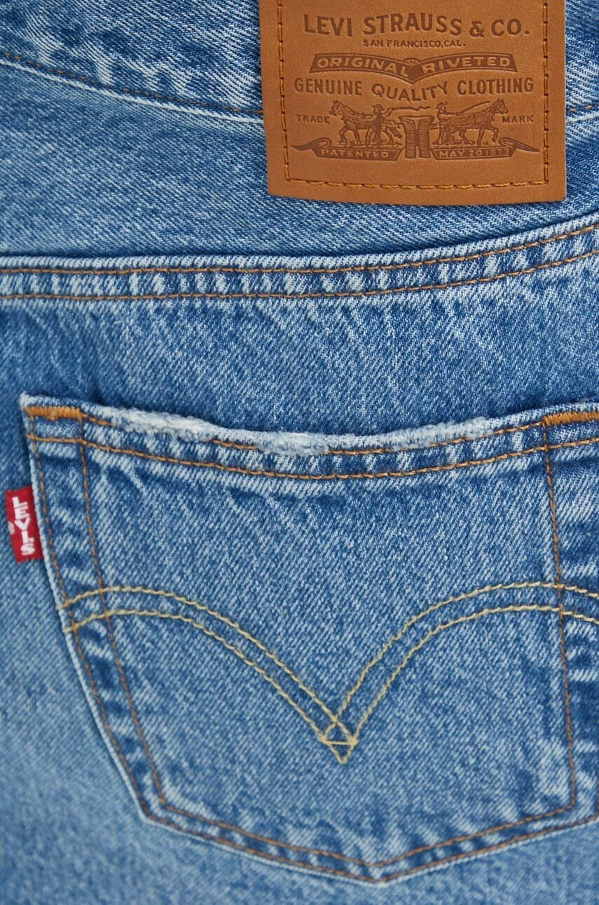Levi's Дънкова пола в синьо къс модел със стандартна кройка - Pepit.bg