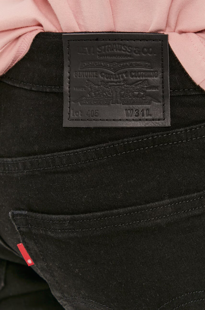 Levi's Дънкови Къс панталон мъжки в черно - Pepit.bg