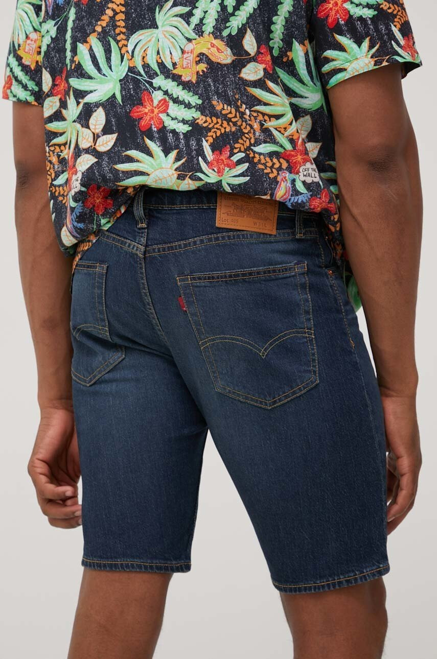 Levi's Дънкови къси панталони мъжко в тъмносиньо - Pepit.bg