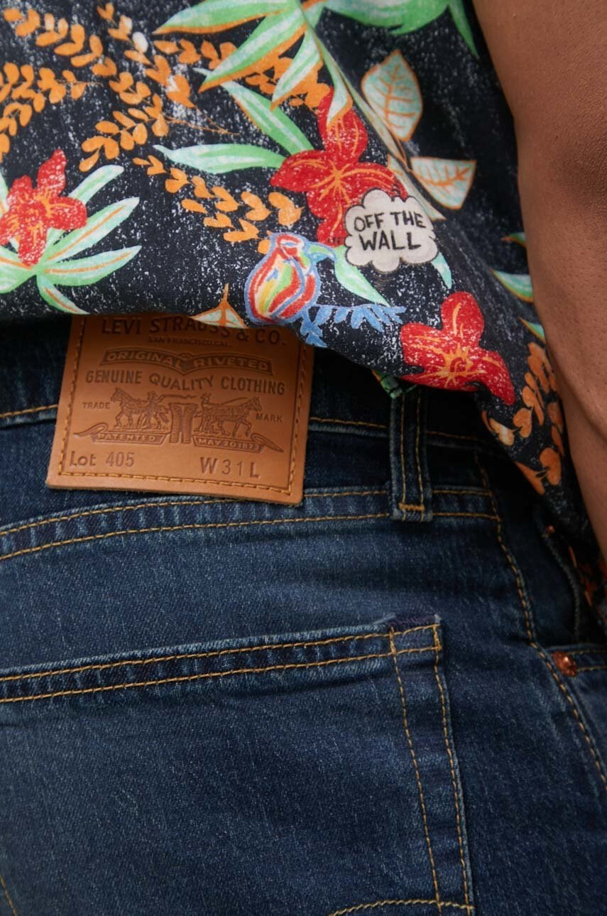 Levi's Дънкови къси панталони мъжко в тъмносиньо - Pepit.bg