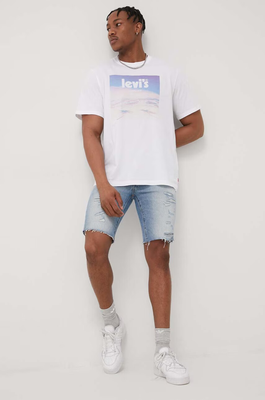 Levi's Дънкови къси панталони мъжко - Pepit.bg