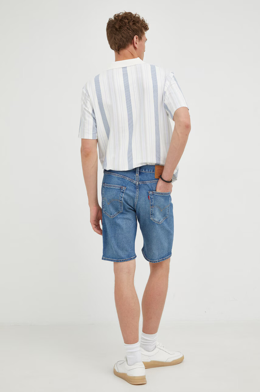 Levi's Дънкови къси панталони в тъмносиньо - Pepit.bg