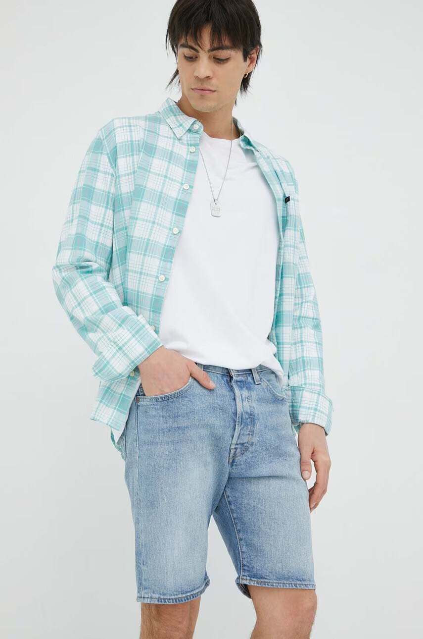 Levi's Дънкови къси панталони в синьо - Pepit.bg
