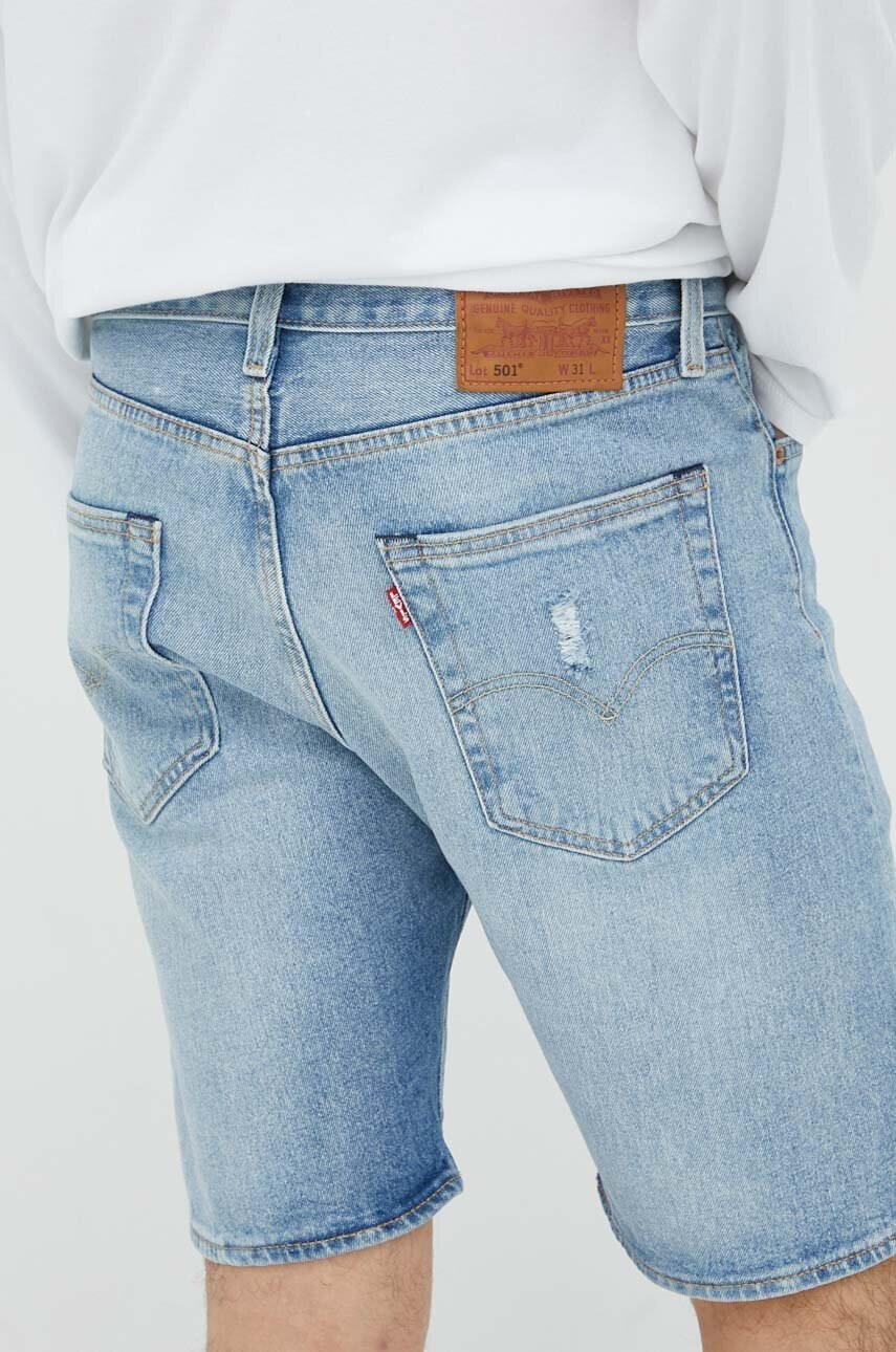 Levi's Дънкови къси панталони в синьо - Pepit.bg