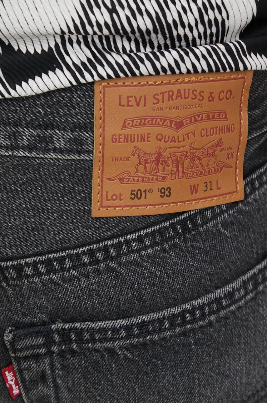 Levi's Дънкови къси панталони в черно - Pepit.bg