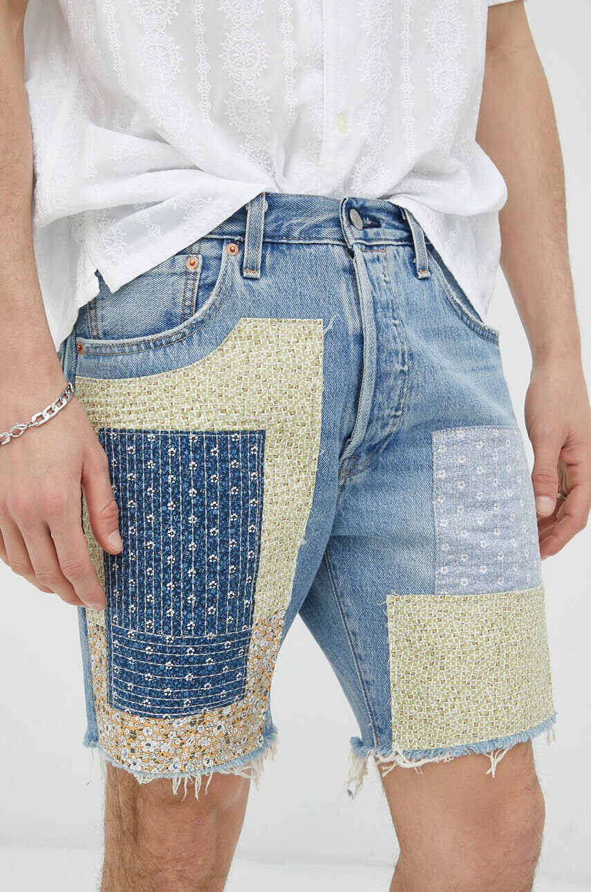 Levi's Дънкови къси панталони в синьо - Pepit.bg